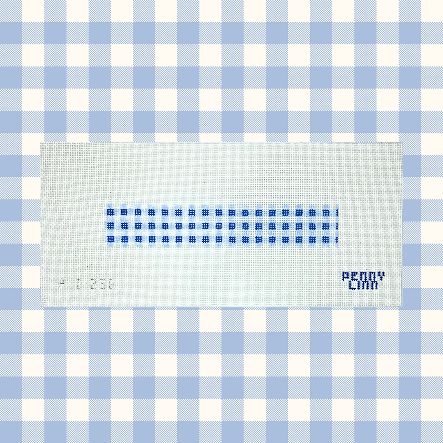 Large Gingham Key Fob
