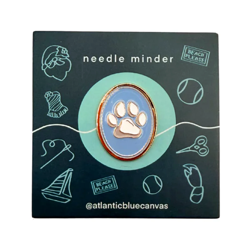 Paw Print Cameo Needleminder