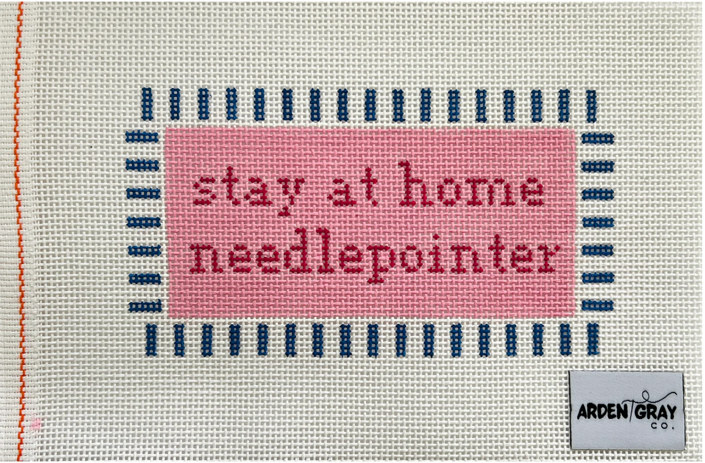Stay At Home Needlepoint