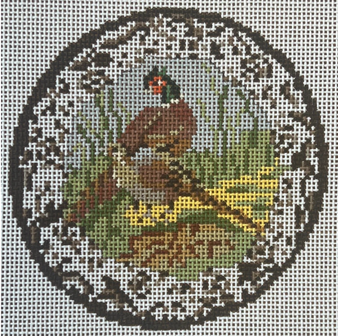 Transferware Pheasant Plate