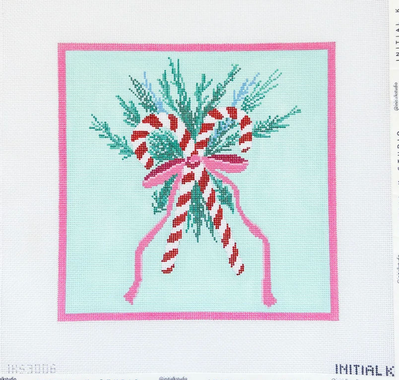 Candy Cane Bow