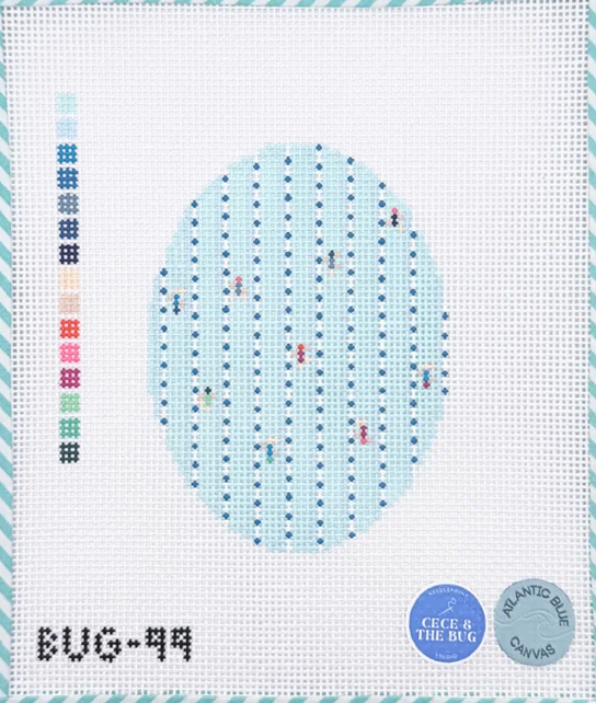 Swim From Above Oval