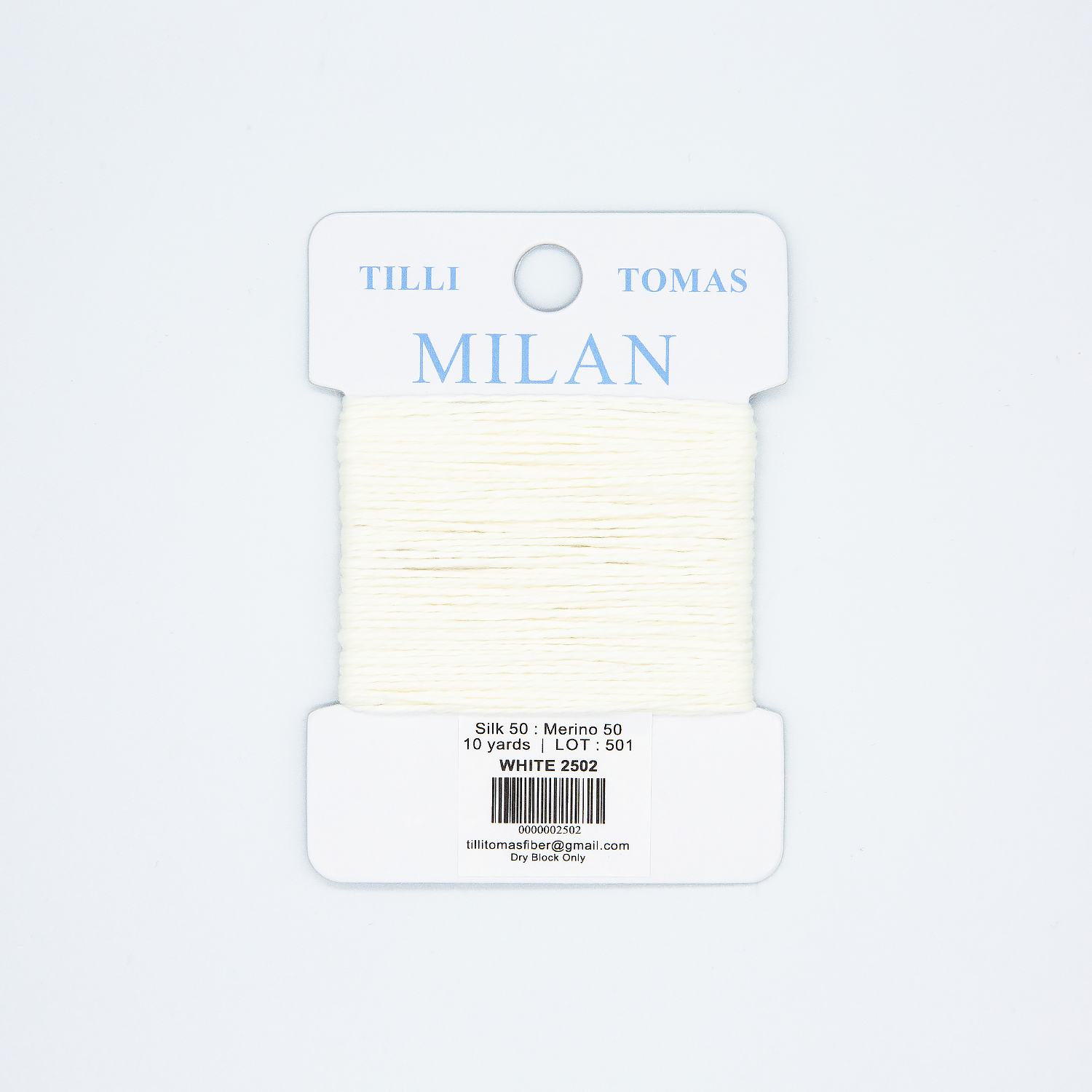 Milan Card - White