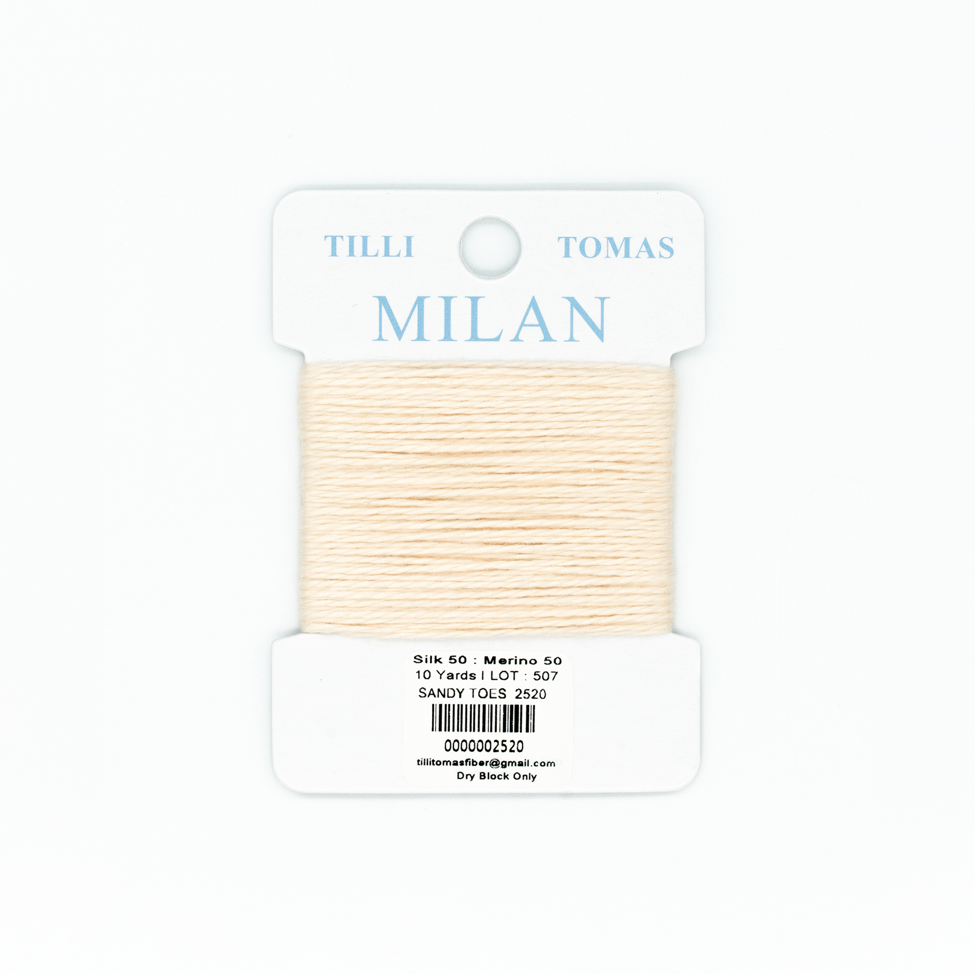 Milan Card - Sandy Toes