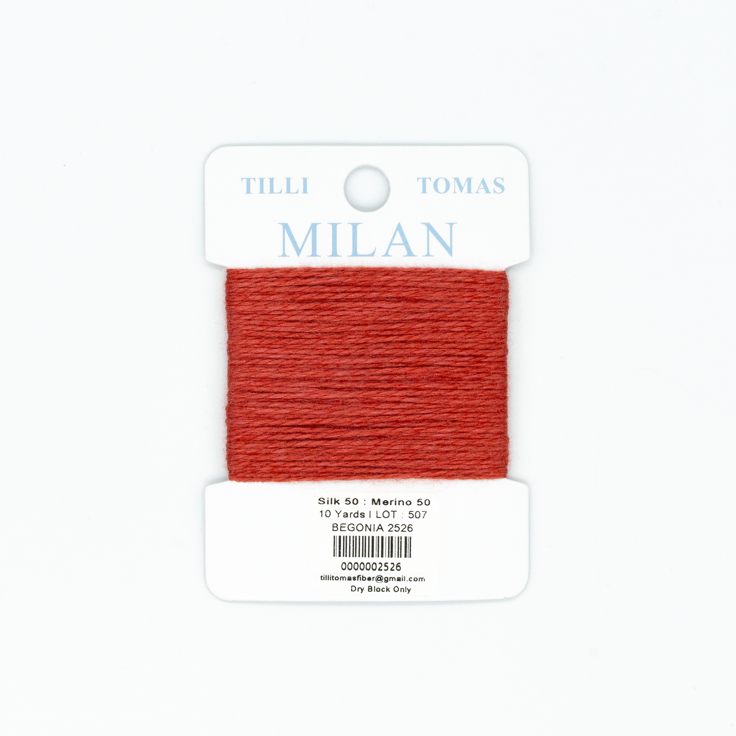 Milan Card - Begonia