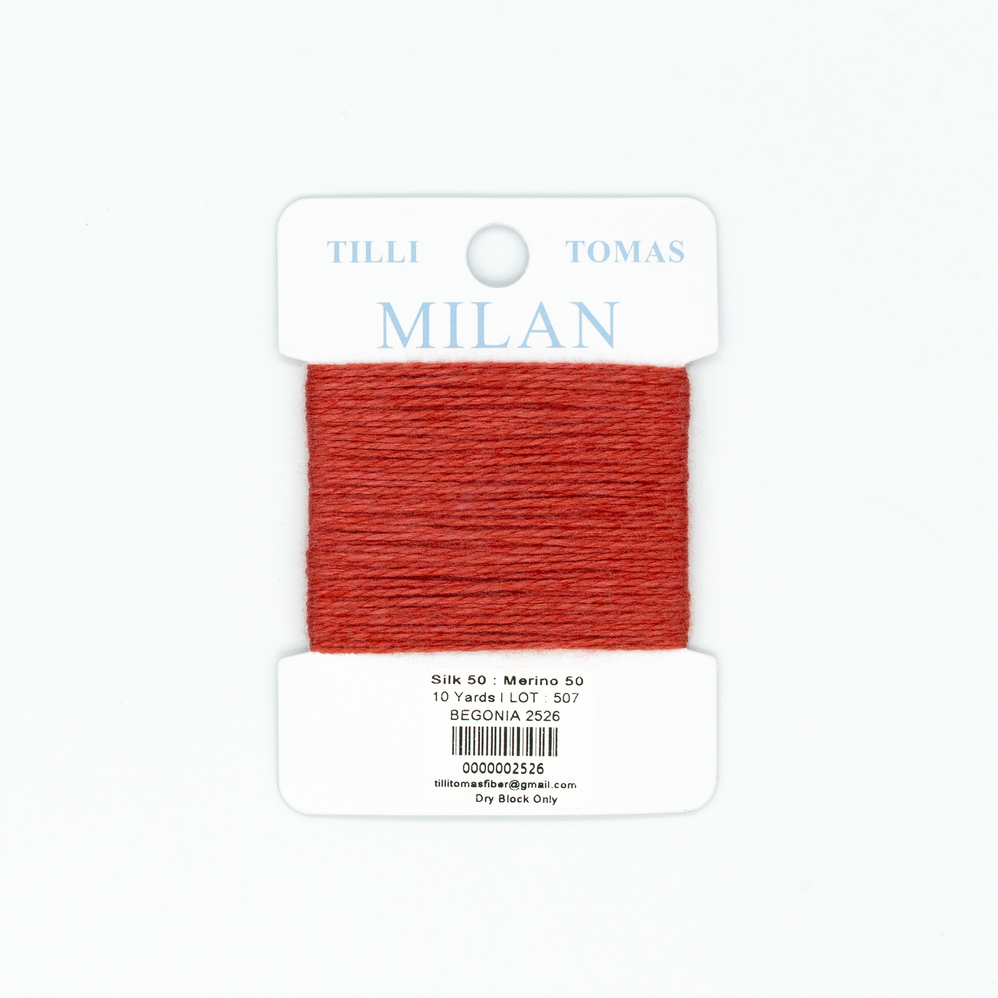 Milan Card - Begonia
