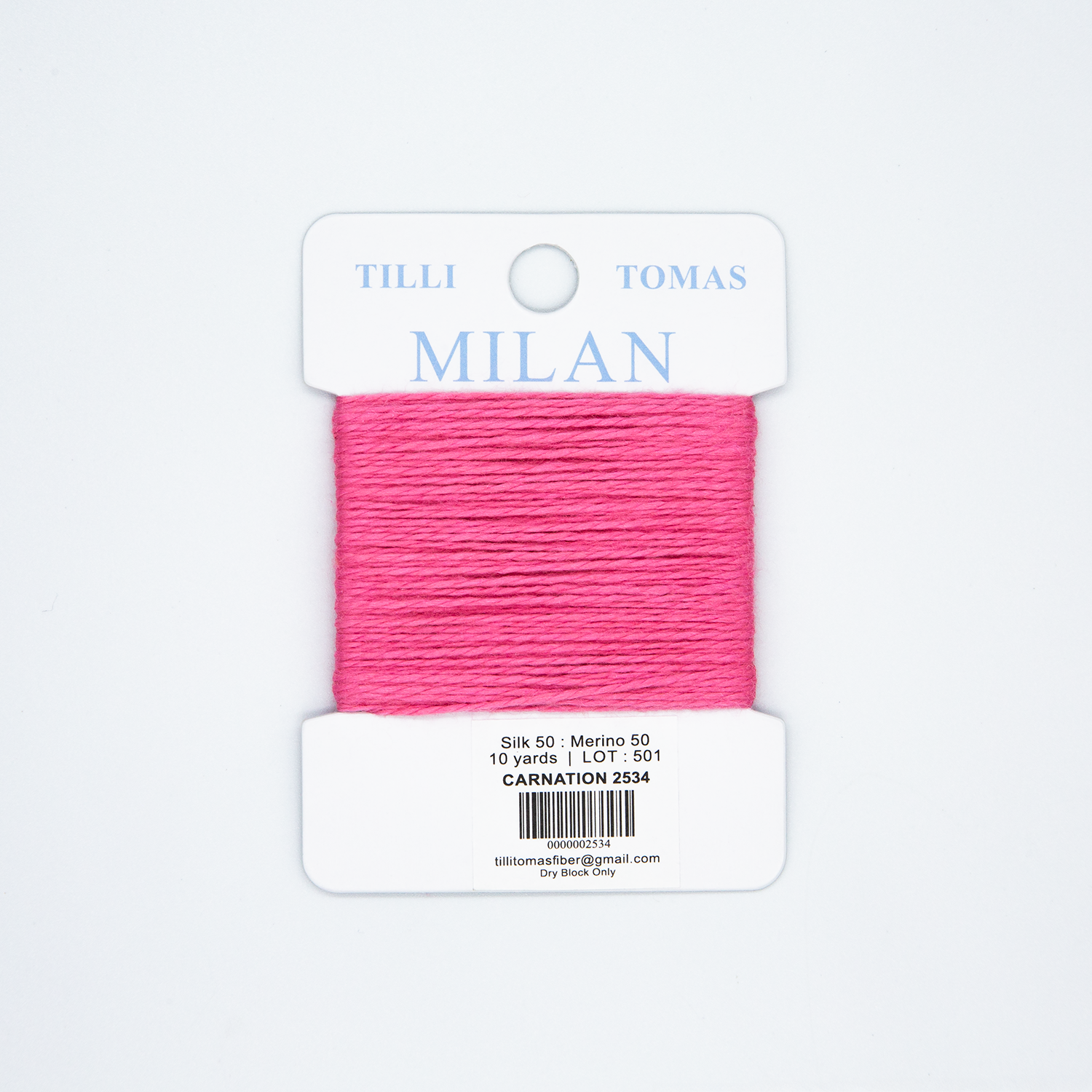 Milan Card - Carnation