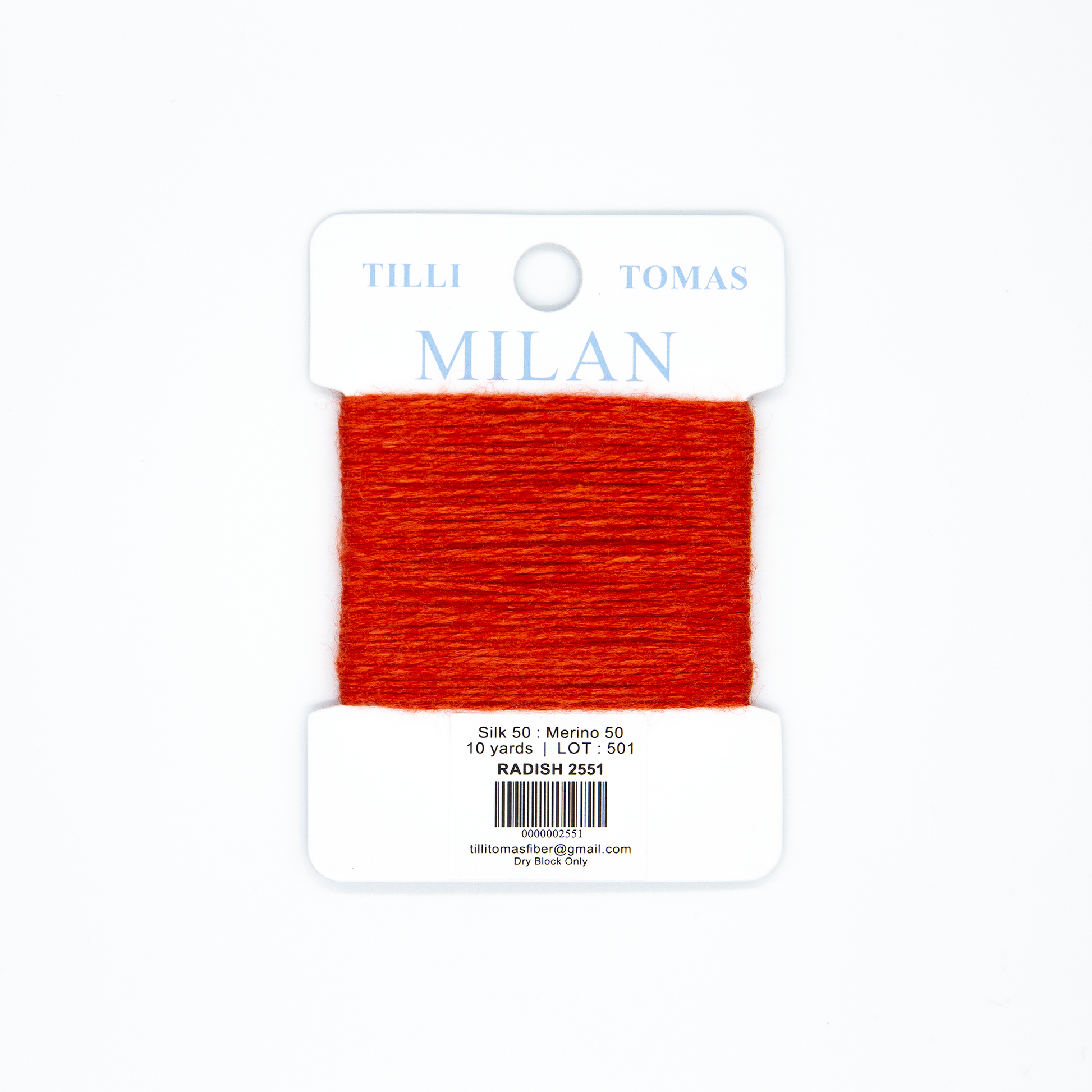 Milan Card - Radish