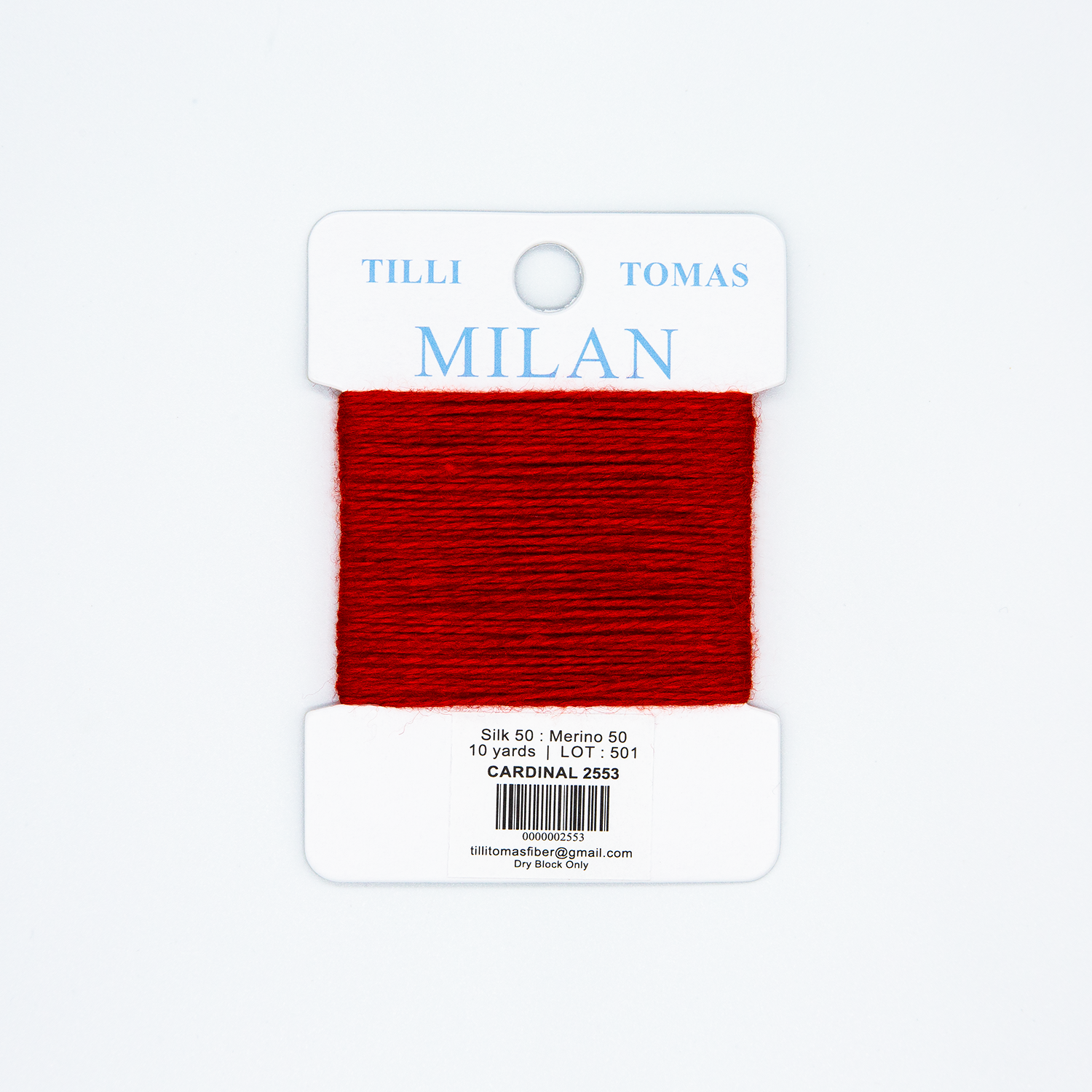Milan Card - Cardinal