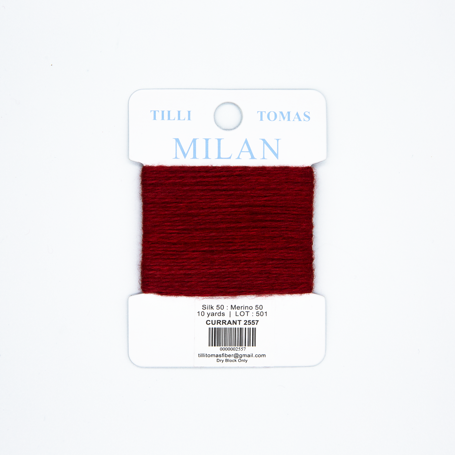 Milan Card - Currant