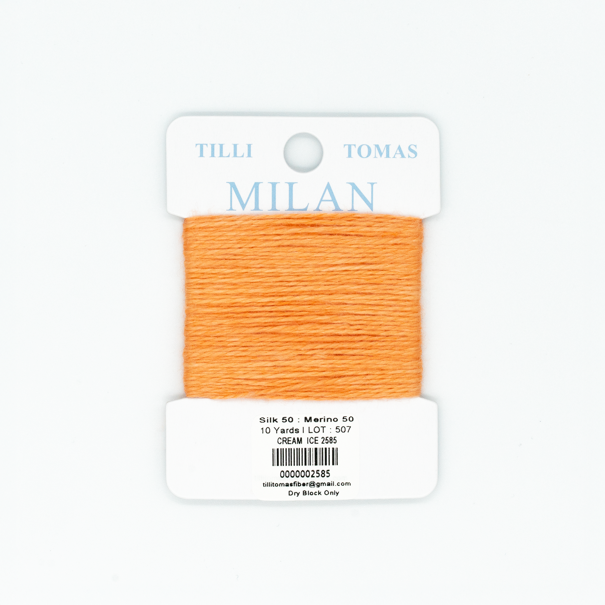 Milan Card - Cream Ice