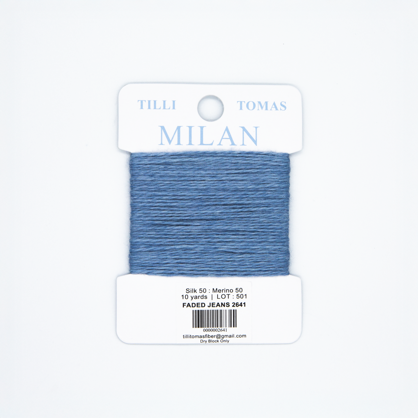 Milan Card - Faded Jeans