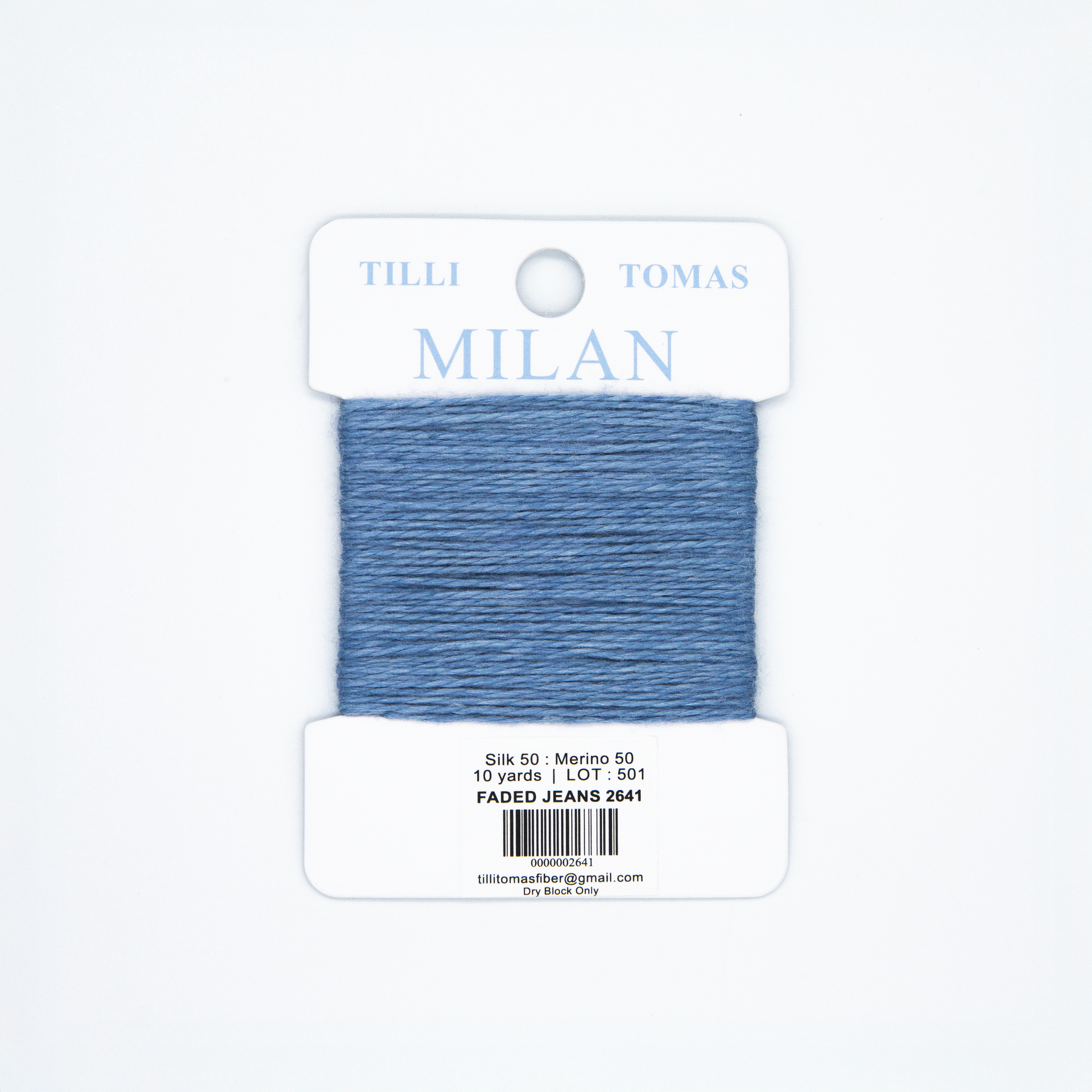 Milan Card - Faded Jeans