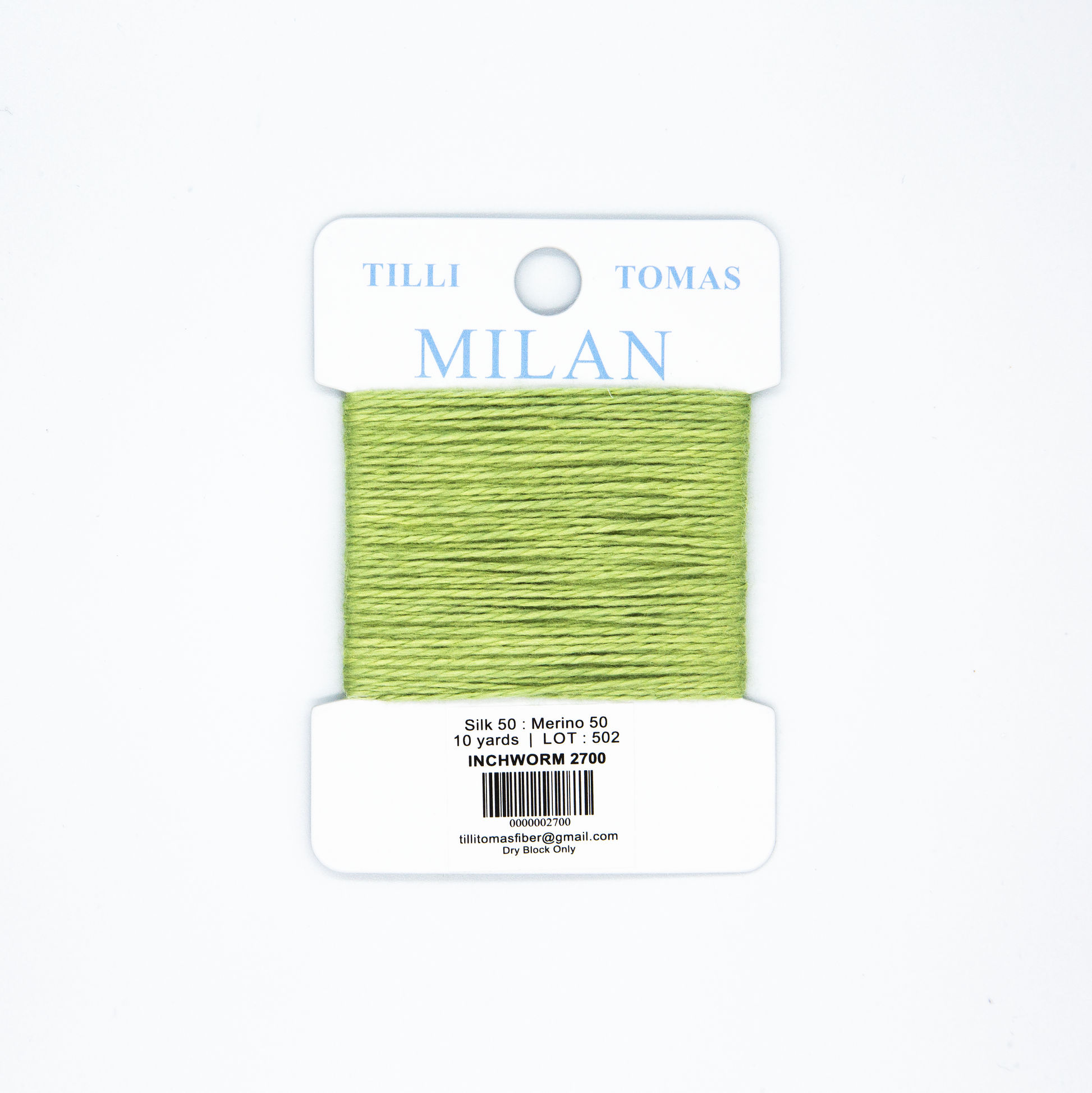 Milan Card - Inchworm