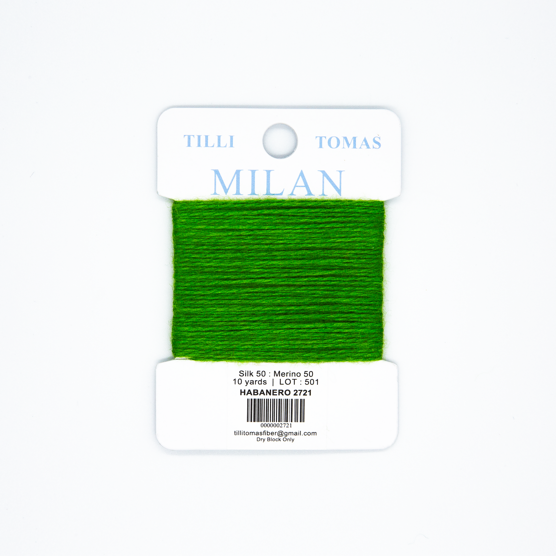 Milan Card - Habanero