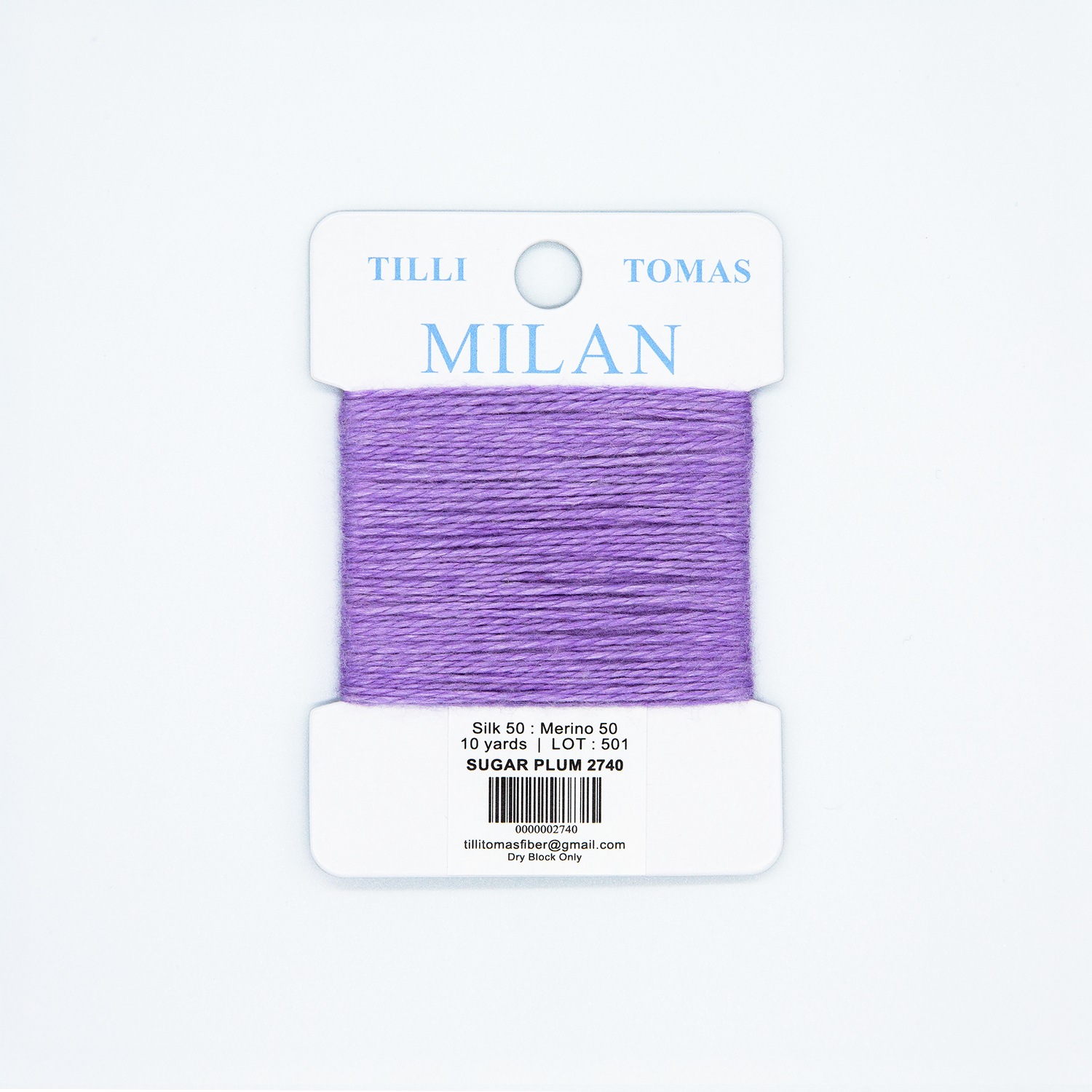 Milan Card - Sugar Plum