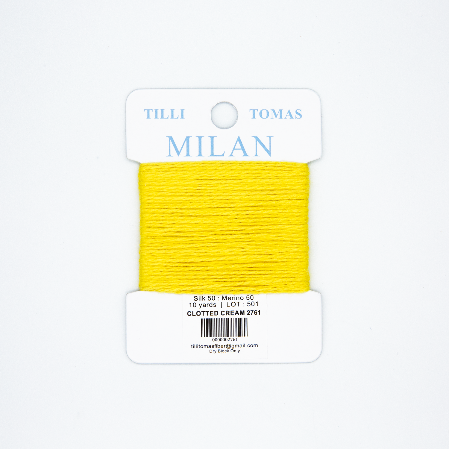 Milan Card - Clotted Cream