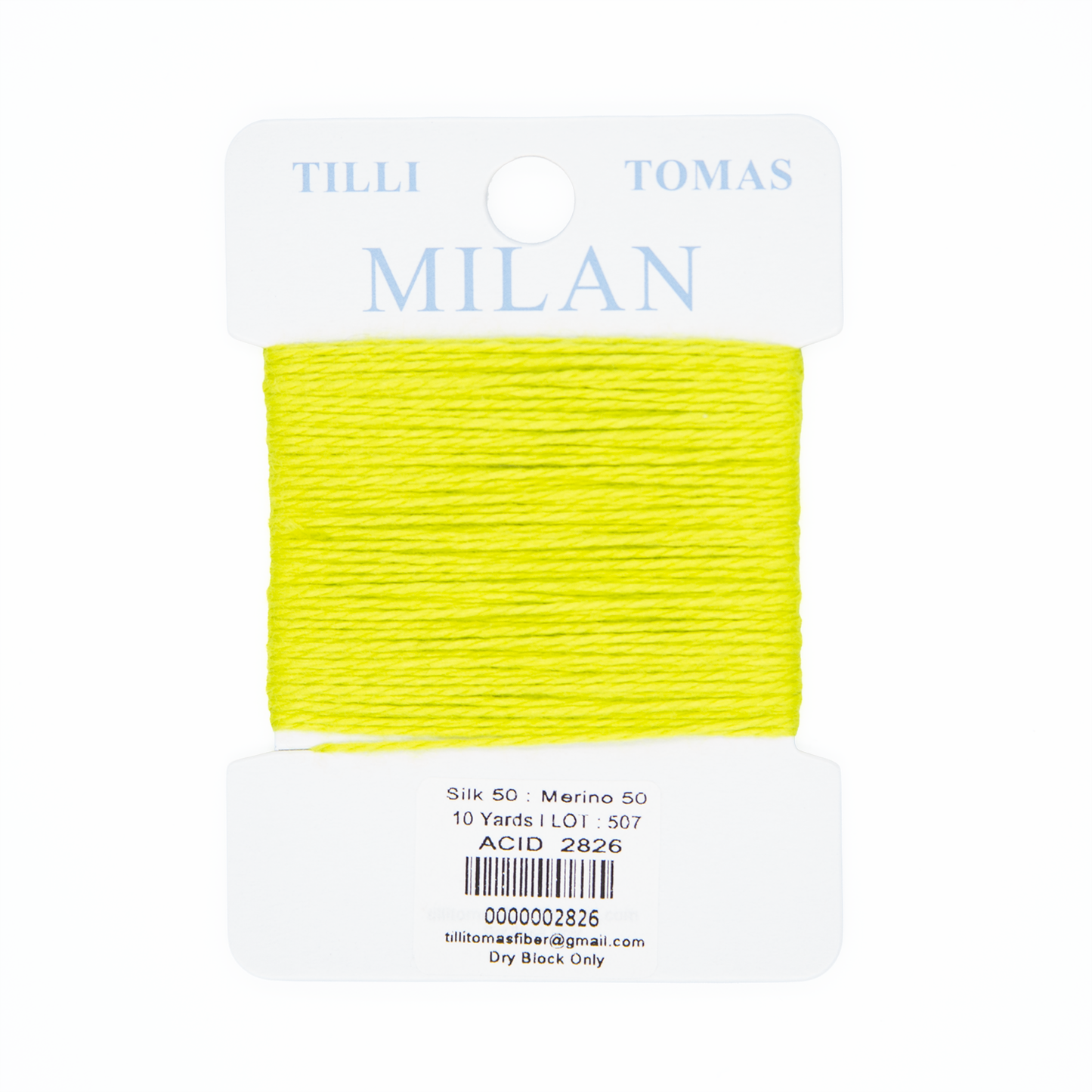 Milan Card - Acid
