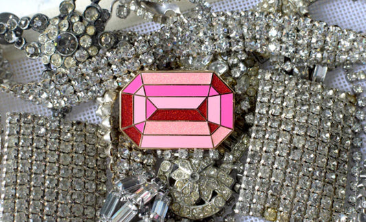 Pink Diamond Needle Minder