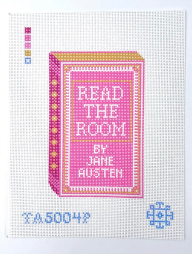 Read the Room Pink Canvas