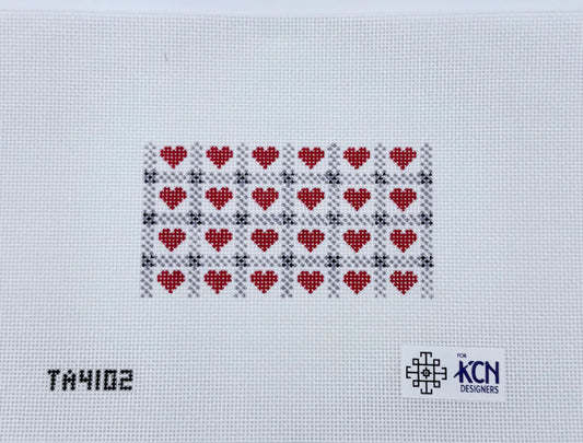 Gingham Hearts