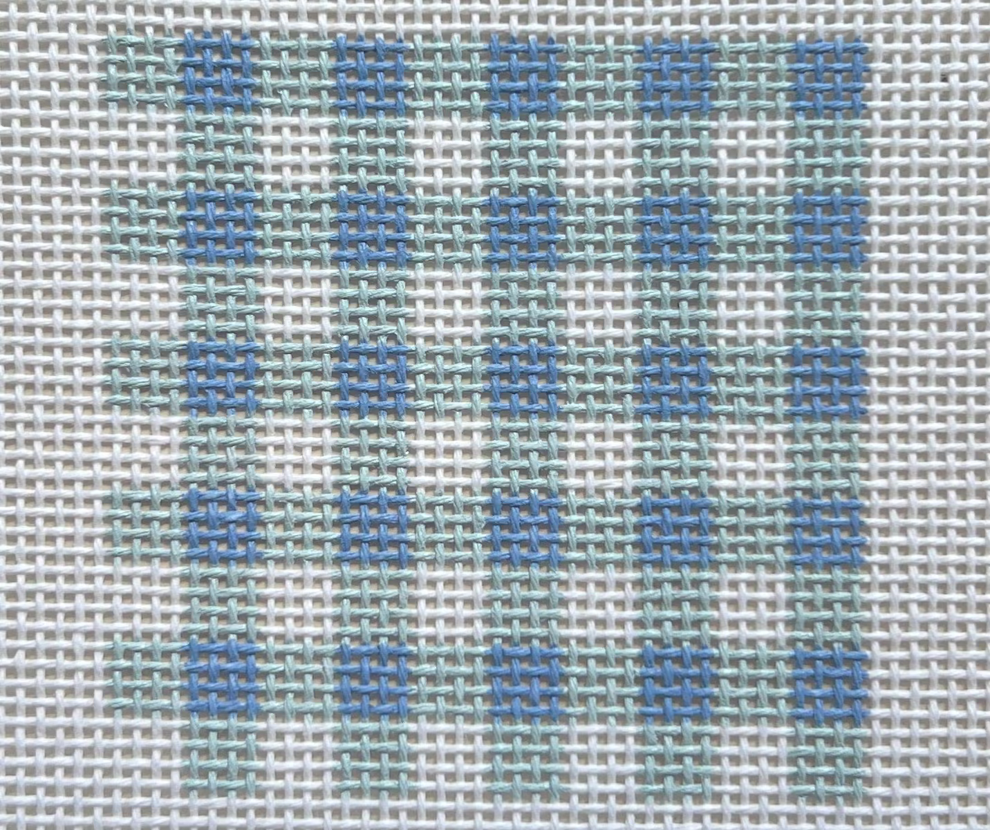 Blue Gingham Insert