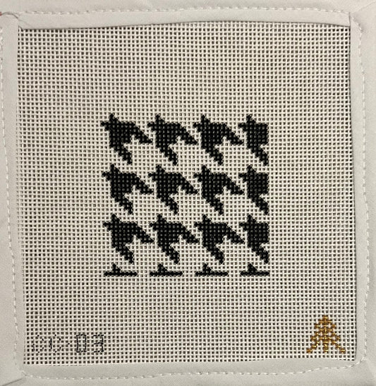 Black and White Houndstooth Insert