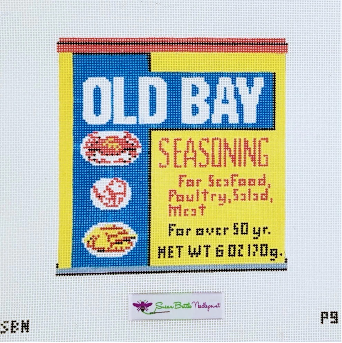 Old Bay Pillow