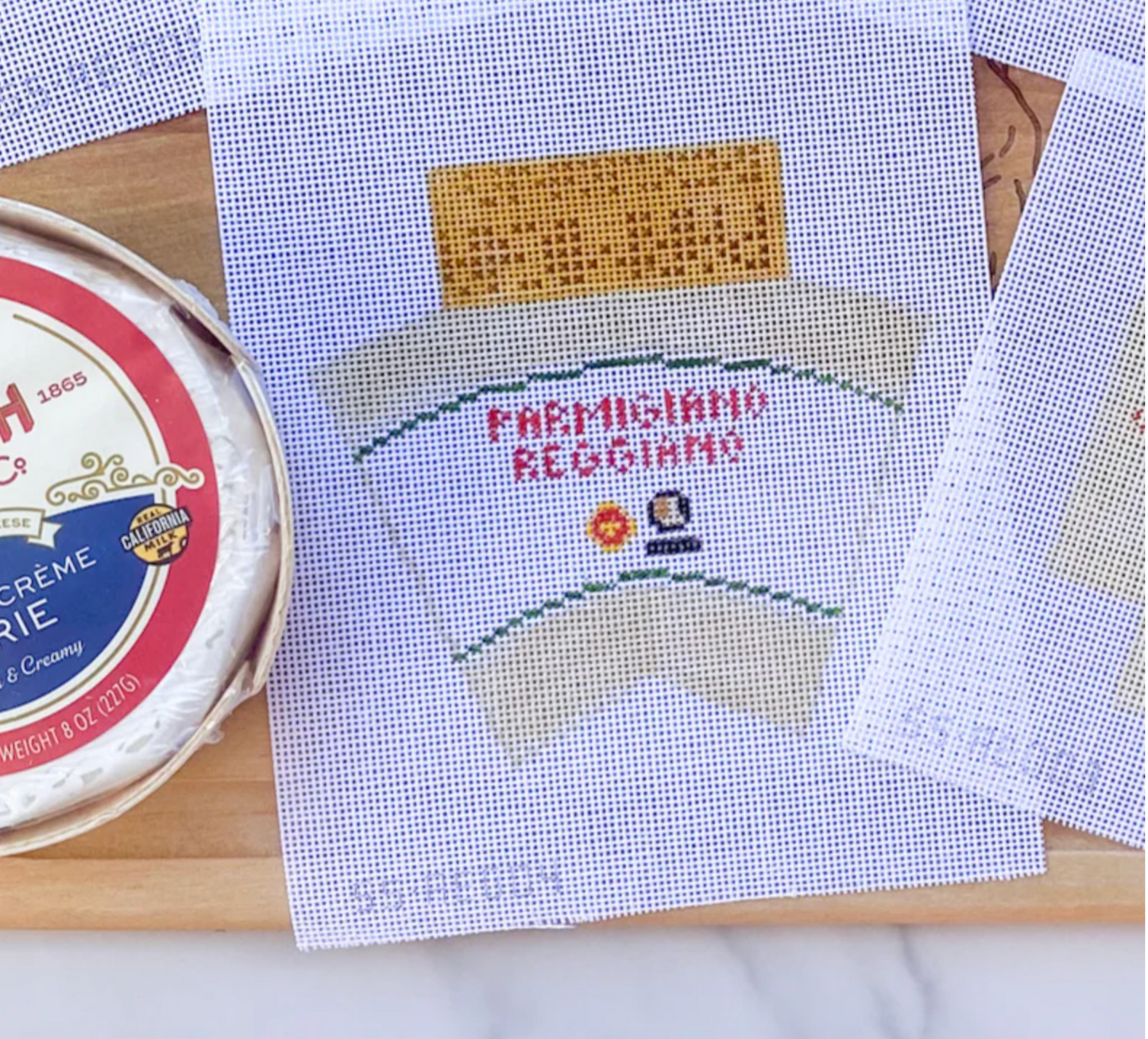 3D Wedge of Parmesan Cheese