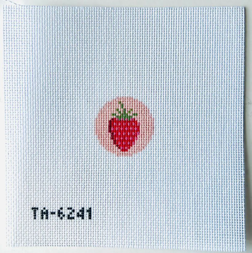 Strawberry Key Fob Insert