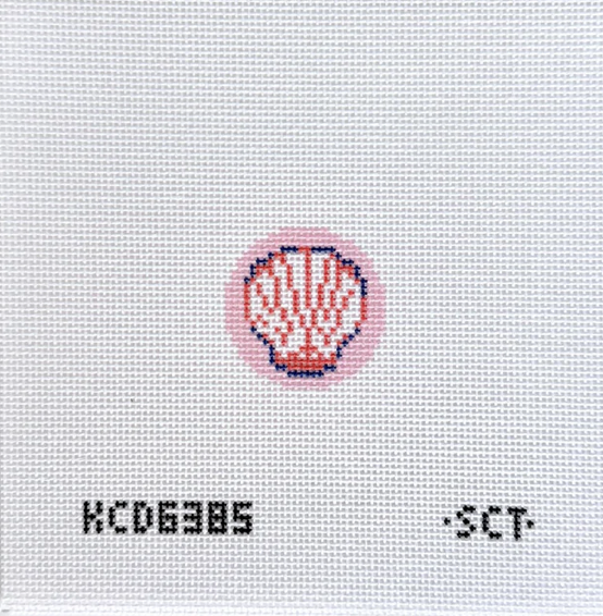 Seashell Fob Printed Canvas