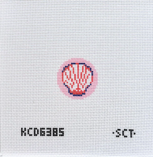 Seashell Fob Printed Canvas