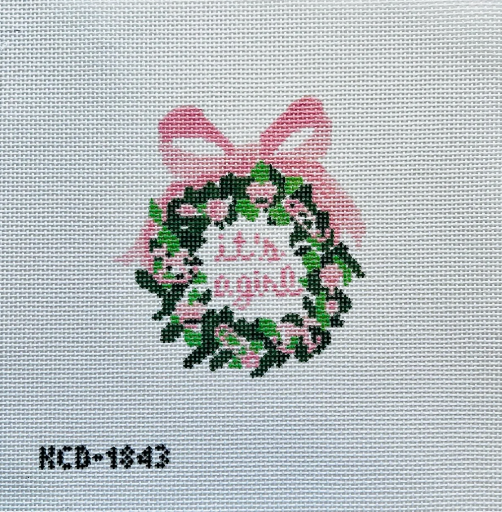 It's A Girl Wreath