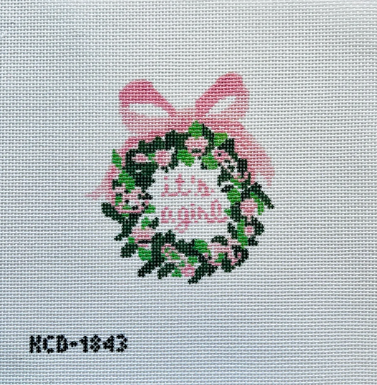 It's A Girl Wreath