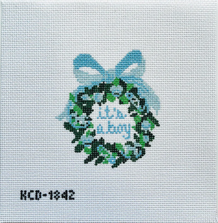 It's A Boy Wreath