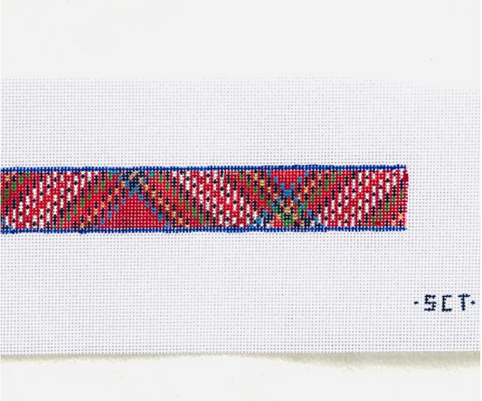 Red Tartan Headband