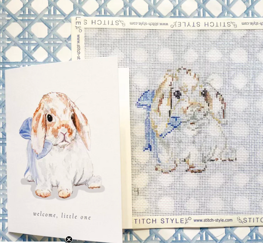 Emily Quigley: Bunny with Blue Bow
