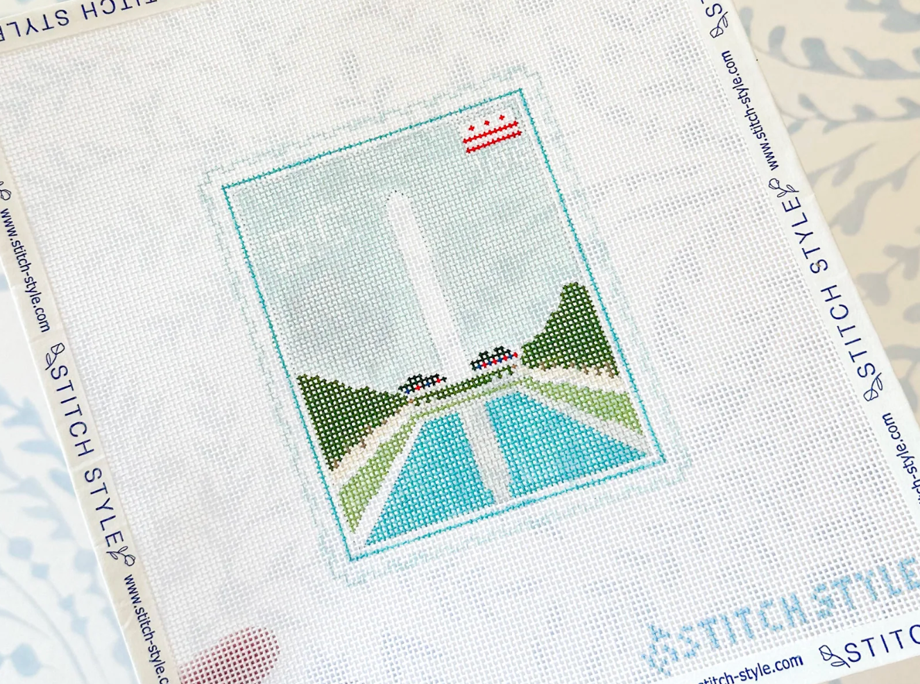 Washington DC 18 Mesh Travel Stamp