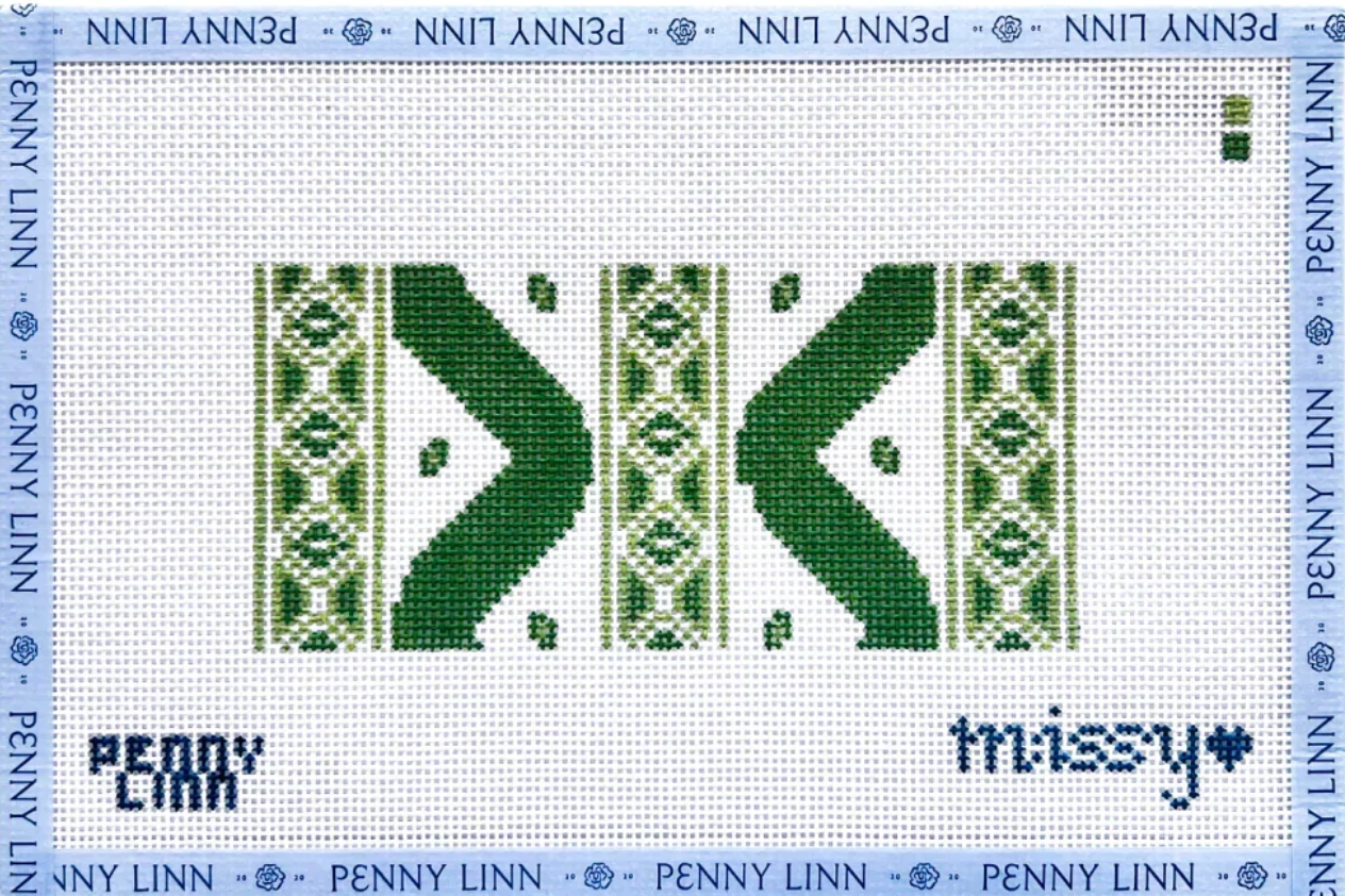 IKAT SUNGLASSES CASE GREEN