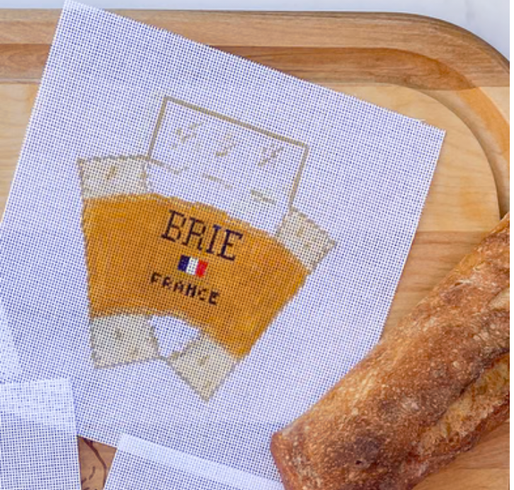 3D Wedge of Brie Cheese