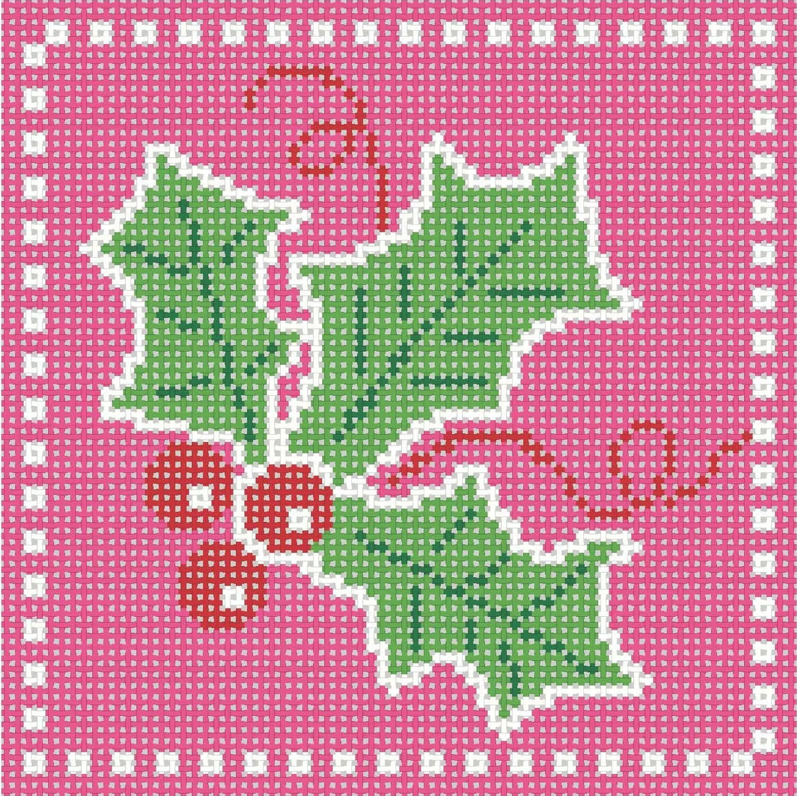 Holly Coaster - Pink