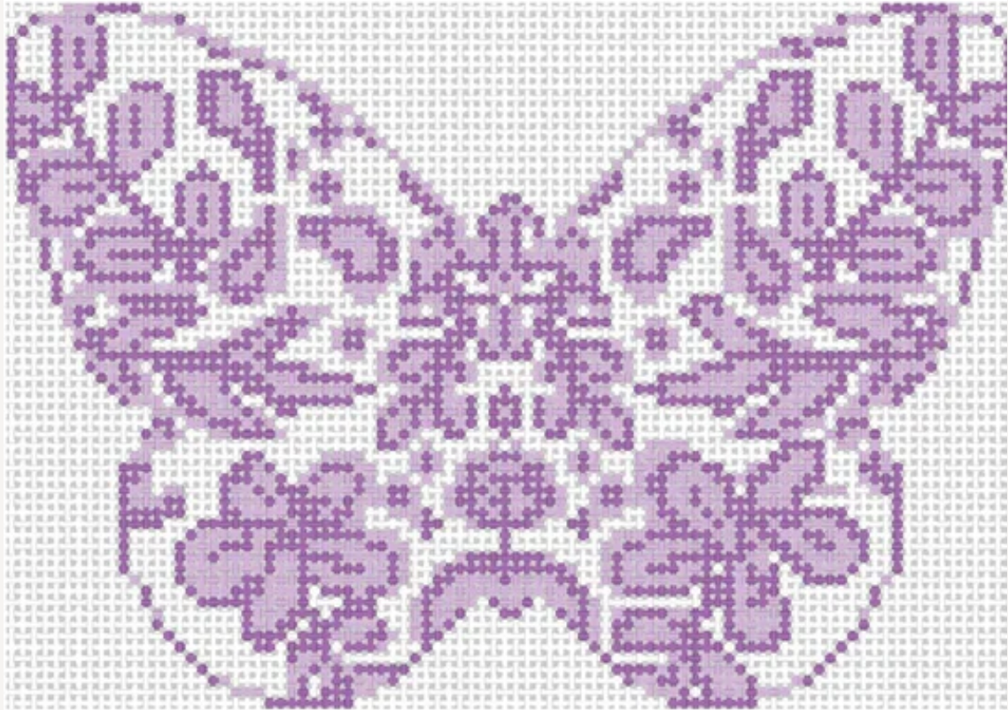Chinoiserie Butterfly - Purple