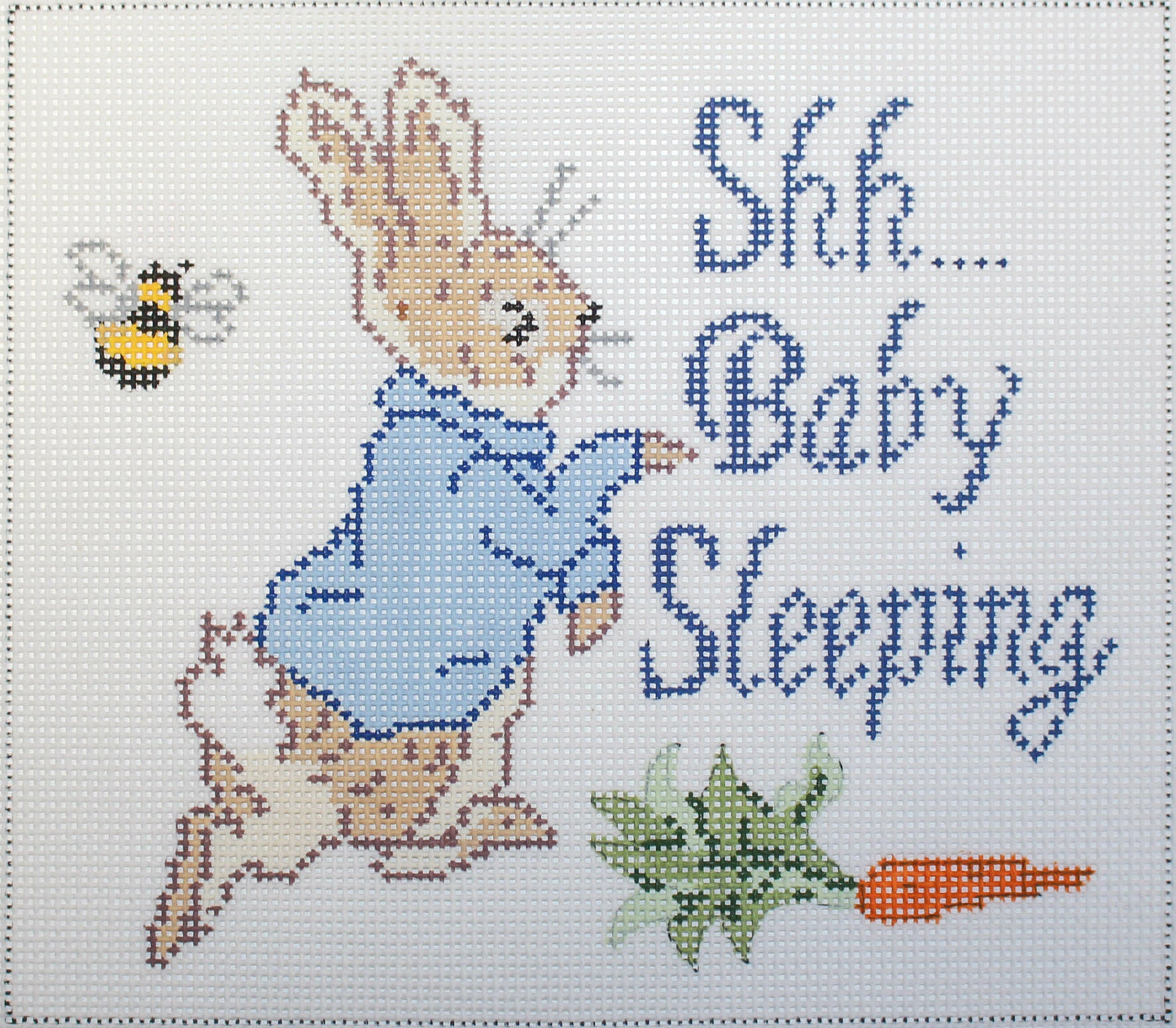Baby Sleeping - Blue