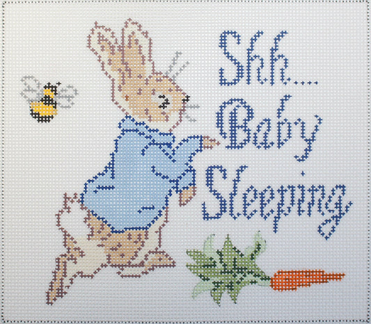 Baby Sleeping - Blue