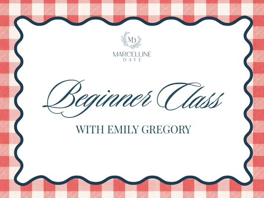 Beginner Needlepoint Class with Emily Gregory